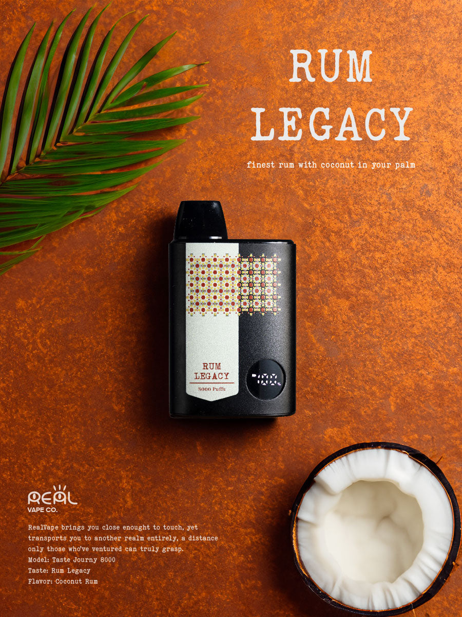 <Rum Legacy> TJ8000 Disposable Vape Wholesale