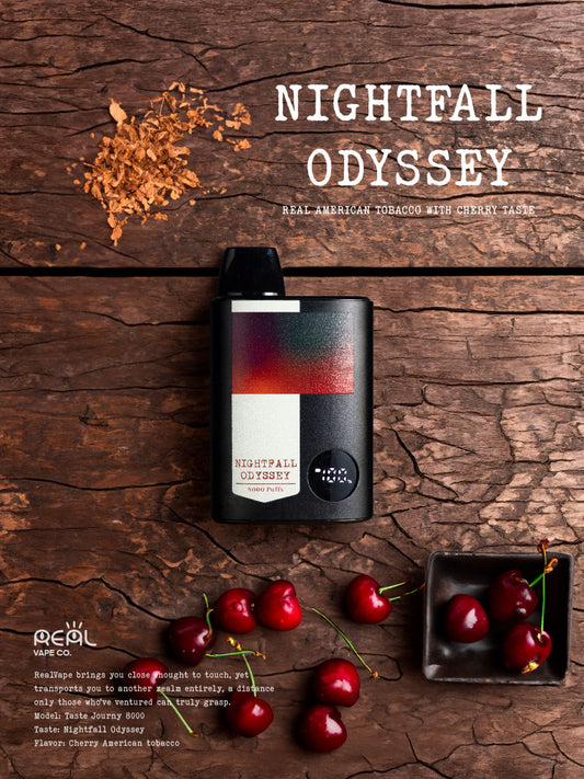 <<SALE>> Buy 3 Get 1 Free! <Nightfall Odyssey> TJ8000 Disposable Vape Wholesale